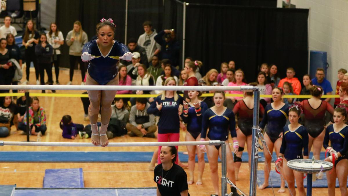 Ithaca College junior gymnast leaps toward her goals