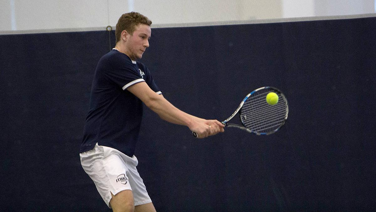 Tennis splits matches against St. Lawrence University