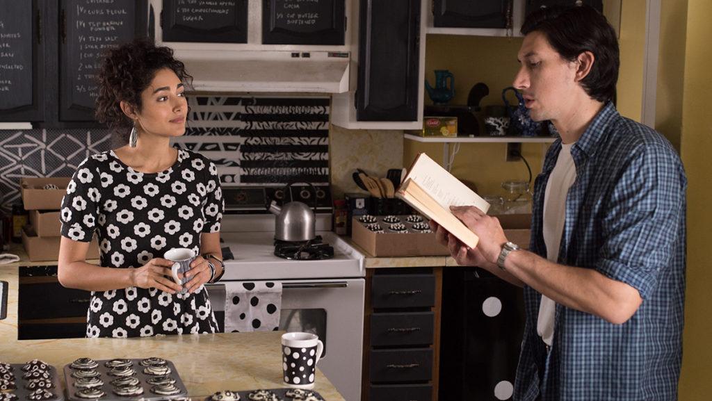 Adam Driver stars as Paterson, a bus driver and poet living in Paterson New Jersey. Laura (Golshifteh Farahani), Patersons partner, insists that Paterson share his writing, but he refuses and is content to drift through life under the radar. 