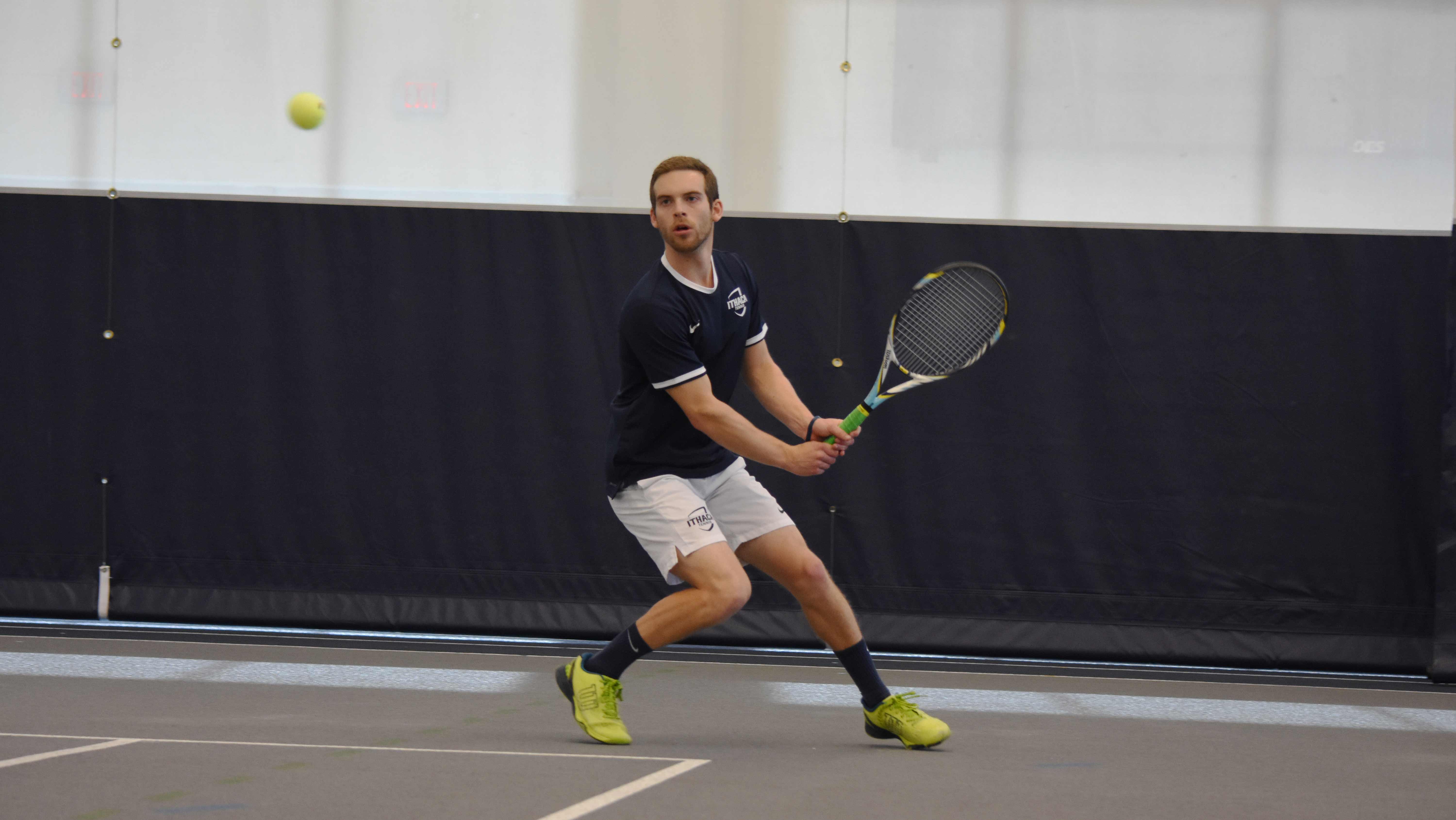 The IC men’s tennis team loses to Hobart College 7–2