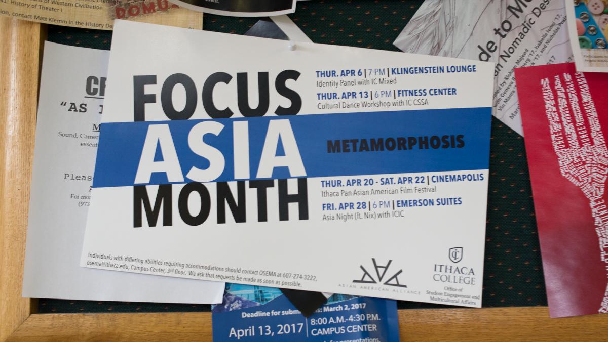 Focus Asia Month celebrates Asian identity and diaspora
