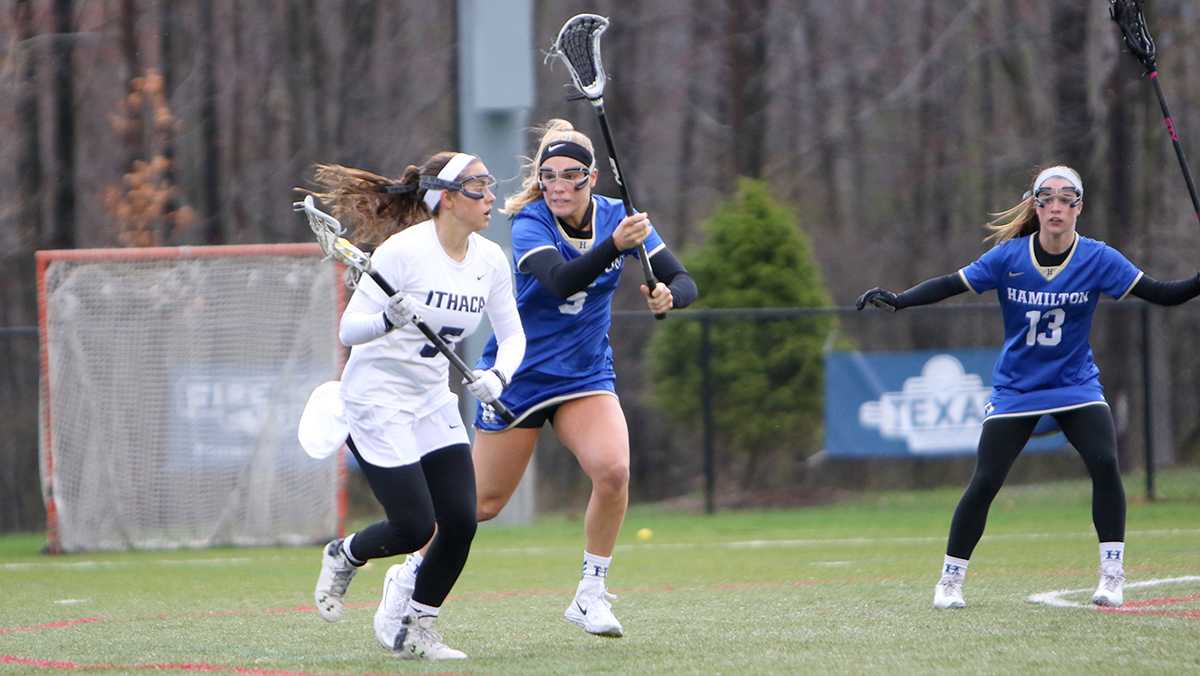 Women’s lacrosse loses at home to Hamilton College 13–12