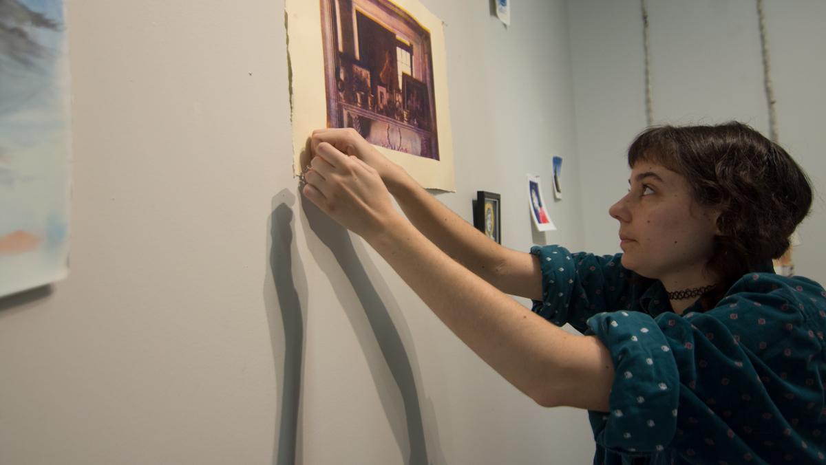 Summer Scholars showcase art in Creative Space Gallery