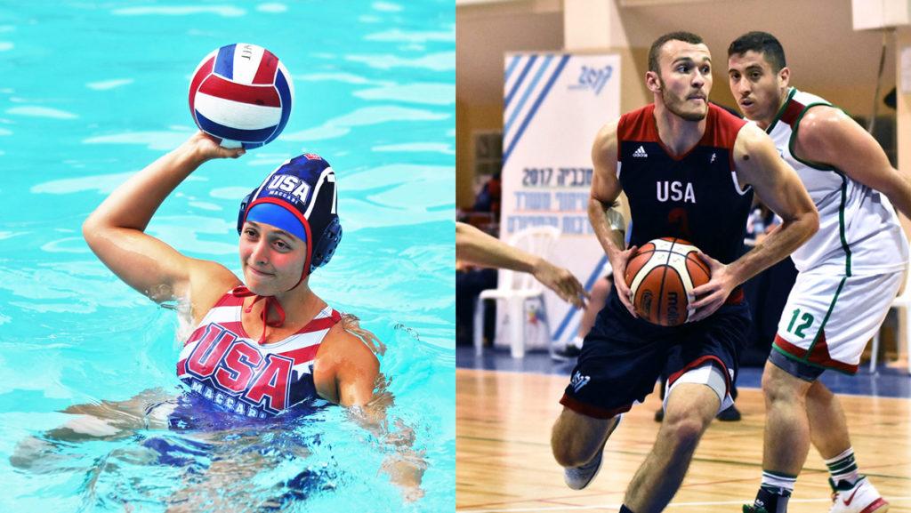 Senior Mac Chasin and Sophomore Josie Berman competed in the Maccabiah Games in Israel. Chasin won the gold medal with USA basketball while Berman won the silver medal in USA water polo.