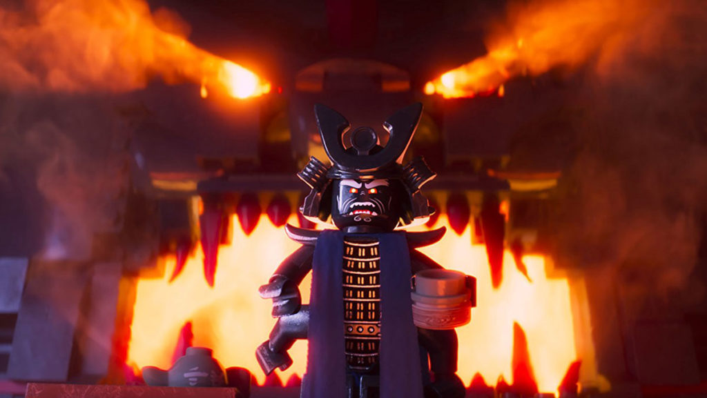 In “The Lego Ninjago Movie” Lloyd (Dave Franco) teams up with six of his friends to fight his father, Gamadon (Justin Theroux). Like the previous “Lego” films, “The Lego Ninjago Movie” is full of self-referential humor.