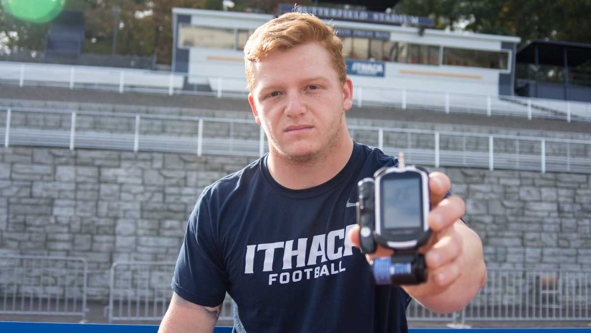 Football player discusses battle with diabetes