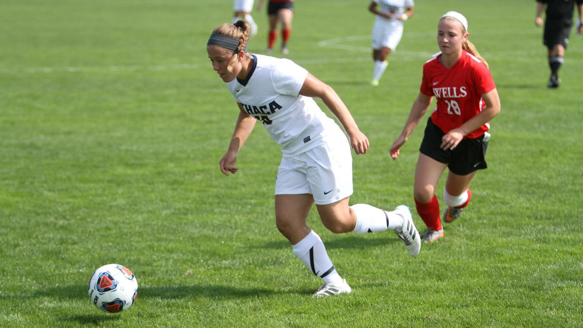 Women’s soccer dominates the field winning 8–0 at home