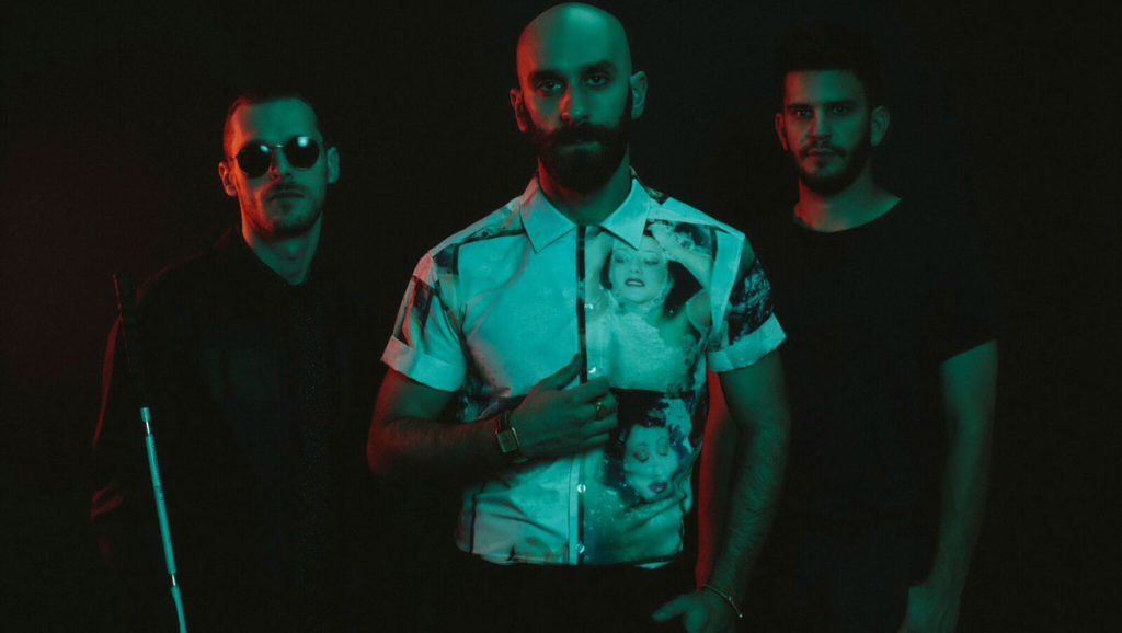 From left, Casey Harris, Sam Harris and Adam Levin. X Ambassadors organized Cayuga Sound with the help of Dan Smalls Presents.