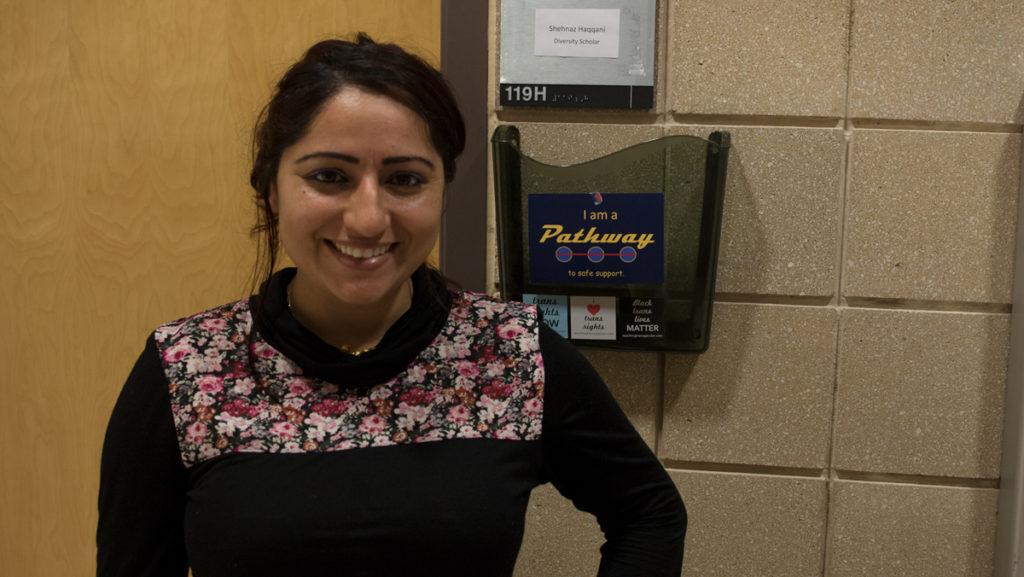 Shehnaz Haqqani, a diversity scholar fellow in the Women and Gender Studies program at Ithaca College, co-founded the online community FITNA: Feminist Islamic Troublemakers of North America.