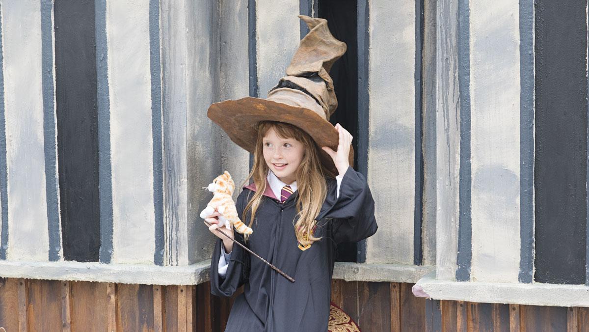 Witches and wizards wave wands at whimsical weekend