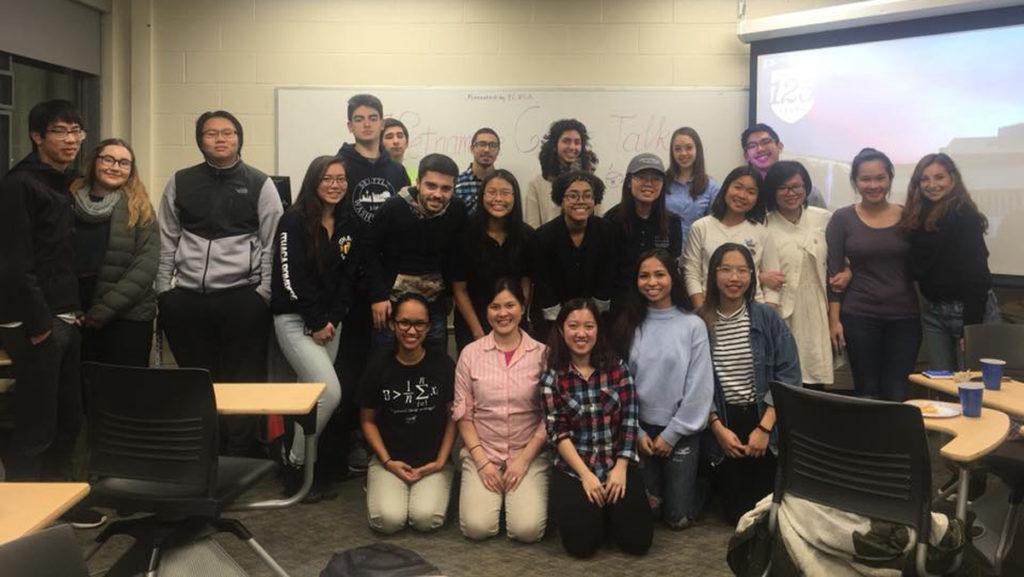 The IC Vietnamese Student Association was founded by seniors Tra Nguyen, Cathy Tran, juniors Trag Kim and Nga Ruckdeschel and sophomore Ly Do to create a dialogue between Vietnamese culture and other cultures. 
