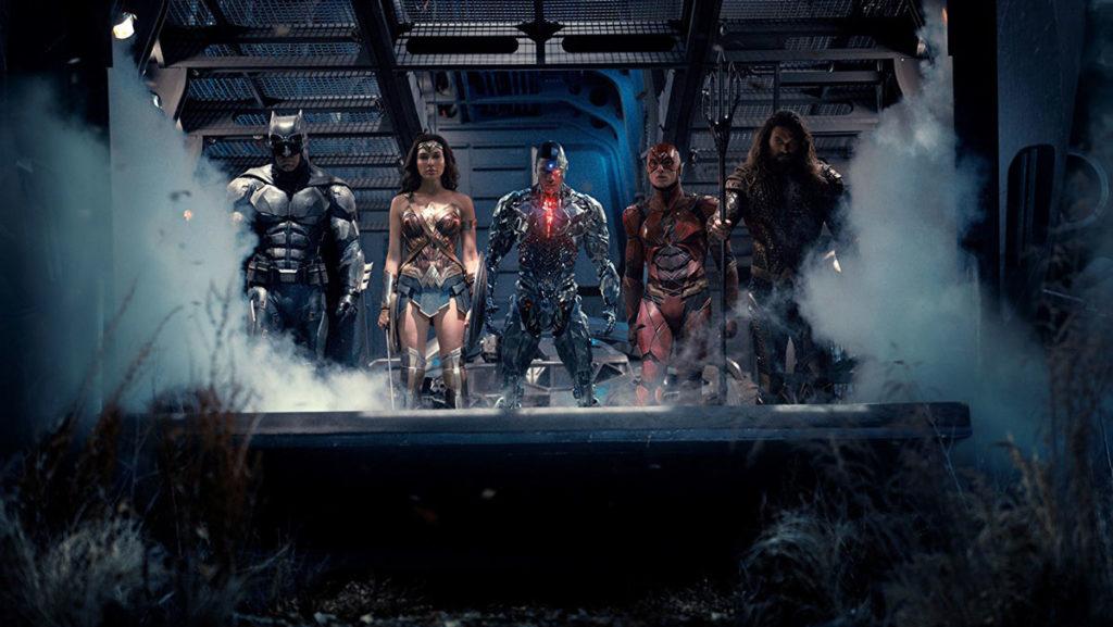 “Justice League” unites Batman (Ben Affleck), Wonder Woman (Gal Godot), Cyborg (Ray Fisher), the Flash  (Ezra Miller) and Aquaman (Jason Momoa) to fight Steppenwolf (Ciarán Hinds), a godlike entity from Apocalypse.