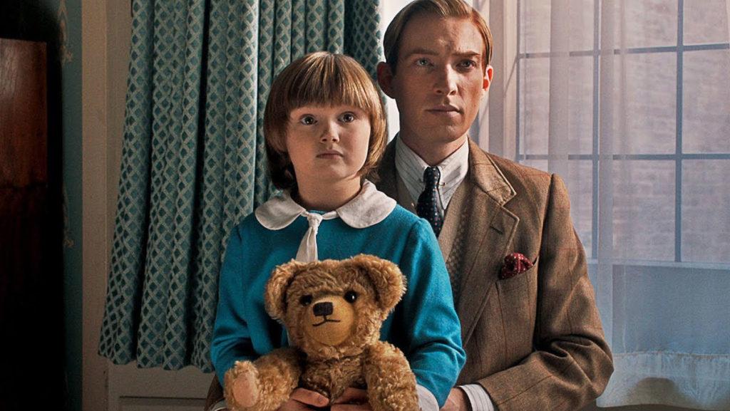 Goodbye Christopher Robin tells the true story behind Winnie-the-Pooh. A.A. Milne (Domhnall Gleeson) takes inspiration from the imagination of his young son Christopher Robin (Will Tilston).