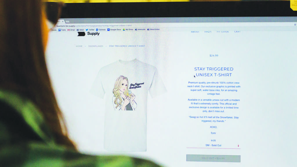 Merchandise sold by Tomi Lahren mocks the language used for people with mental illnesses and limits their ability to grow, writes sophomore Nola Ferraro.