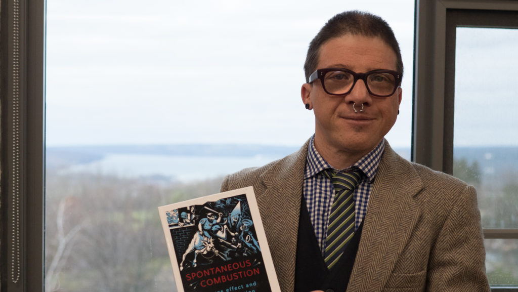 Andrew Thompson, assistant professor in the Department of Sociology at Ithaca College, co-authored a book about how loving connections can push people into political uprising. 