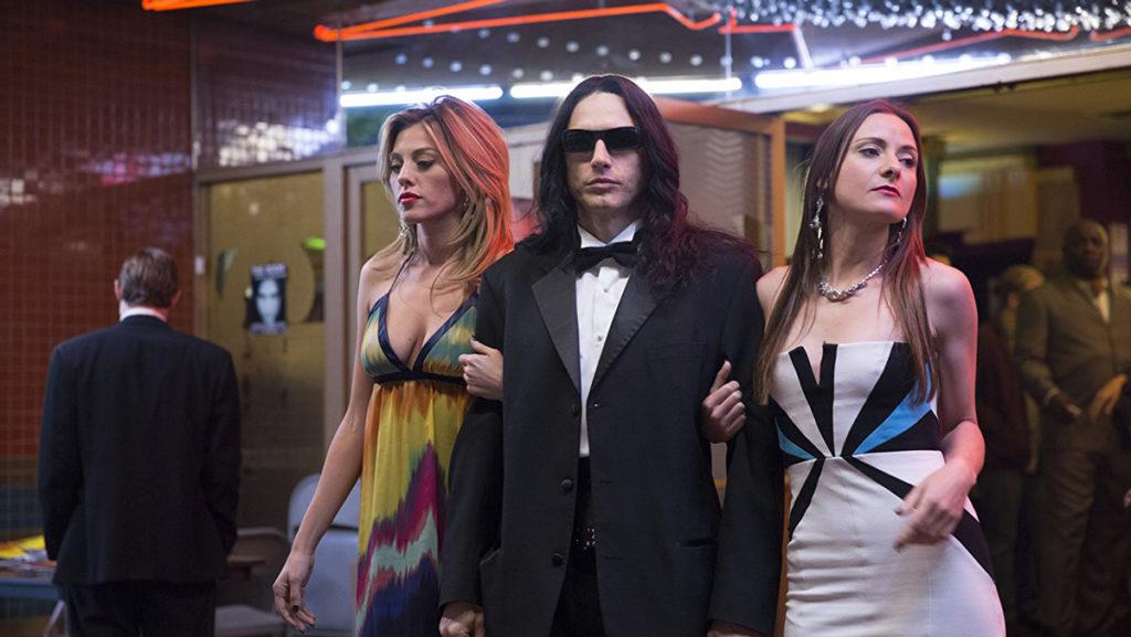 The Disaster Artist tells the story of Tommy Wiseau (James Franco) and Greg Sestero (Dave Franco), creators of the infamously bad movie The Room.