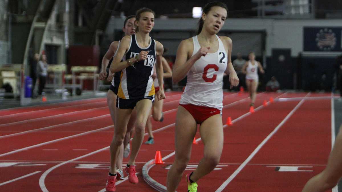 Track and field contends against Division I schools