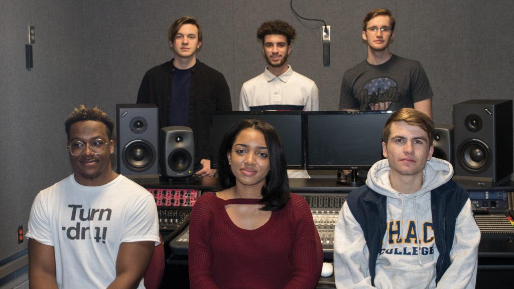 CollegeTown Records is a student-run media production company that works with artists to write and record original music. The company was founded by sophomore Shanel Gray in Spring 2017.