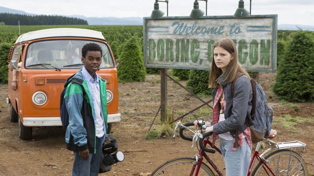 Everything Sucks is a coming-of-age Netflix original series. The show, set in 1996 in the small town of Boring, Oregon, follows a group of teenagers as they navigate high school relationships.