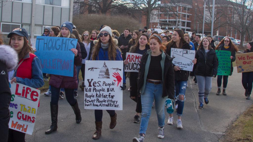 Ithaca%E2%80%99s+March+for+Our+Lives+event+was+one+of+846+marches+to+protest+gun+violence+and+promote+legislative+gun+control+on+March+24.