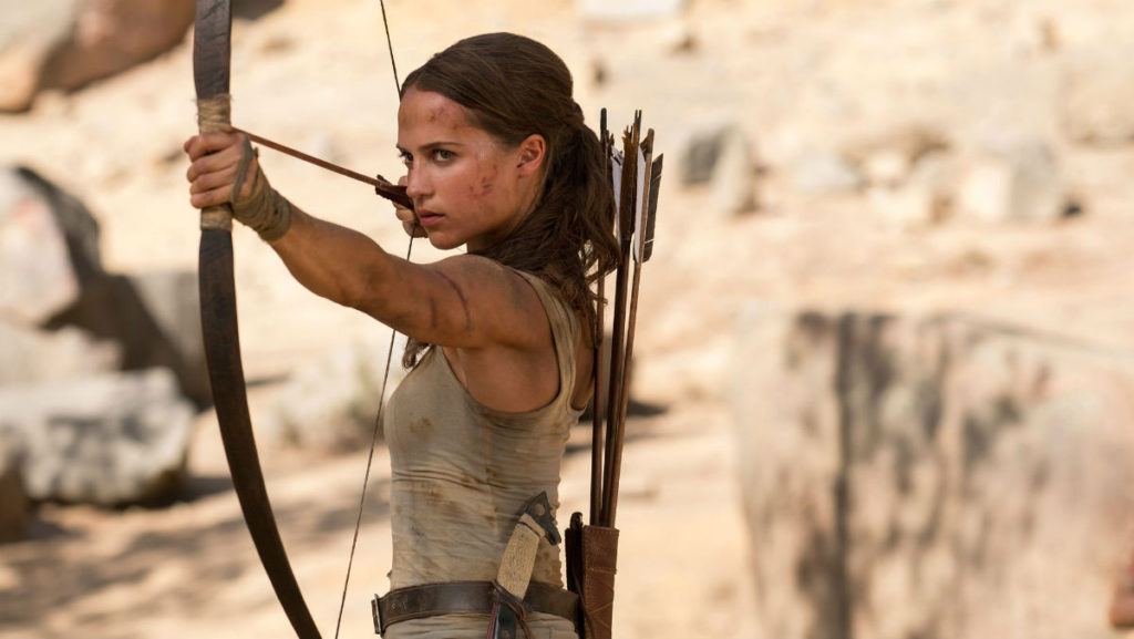 Alicia Vikander stars as Lara Croft in a reboot of the 2001 franchise Tomb Raider.