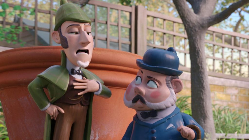 Sherlock Gnomes is the off-putting, unfunny sequel to the 2011 film Gnomeo and Juliet.