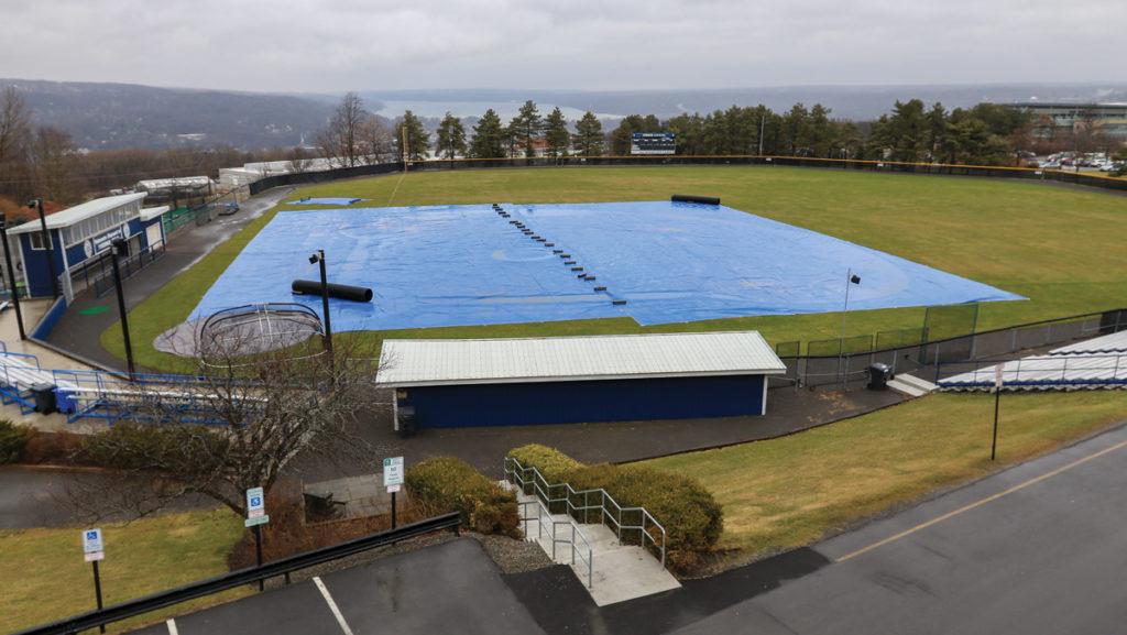 Weather affecting Freeman Field, home of the Ithaca College baseball caused the team to postpone three home games this season.
