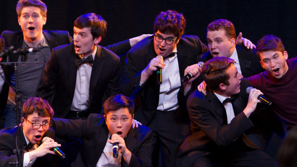 +Ithacappella%2C+Ithaca+College%E2%80%99s+all-male+a+cappella+group%2C+performs+its+Block+IV+senior+farewell+concert+on+March+30+in+Emerson+Suites.+The+concert+also+featured+The+Accidentals%2C+a+new+a+cappella+group+on+campus%2C+for+their+first+performance.+