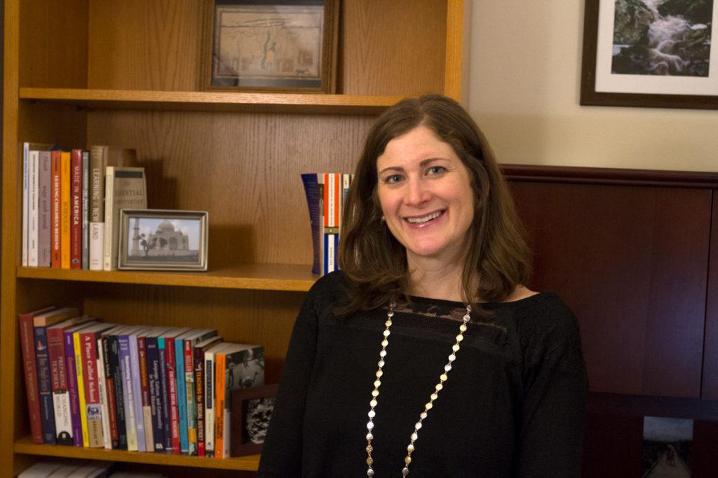 Felice Atesoglu Russell, assistant professor in the Department of Education, published her research on English-language learners in classroom settings.