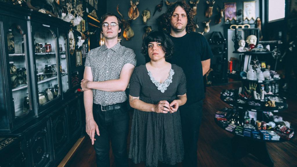 Drummer Jarrett Dougherty, lead singer and guitarist Marissa Paternoster and bassist King Mike of Screaming Females will perform at The Haunt on April 12 for a tour of their latest album All At Once.