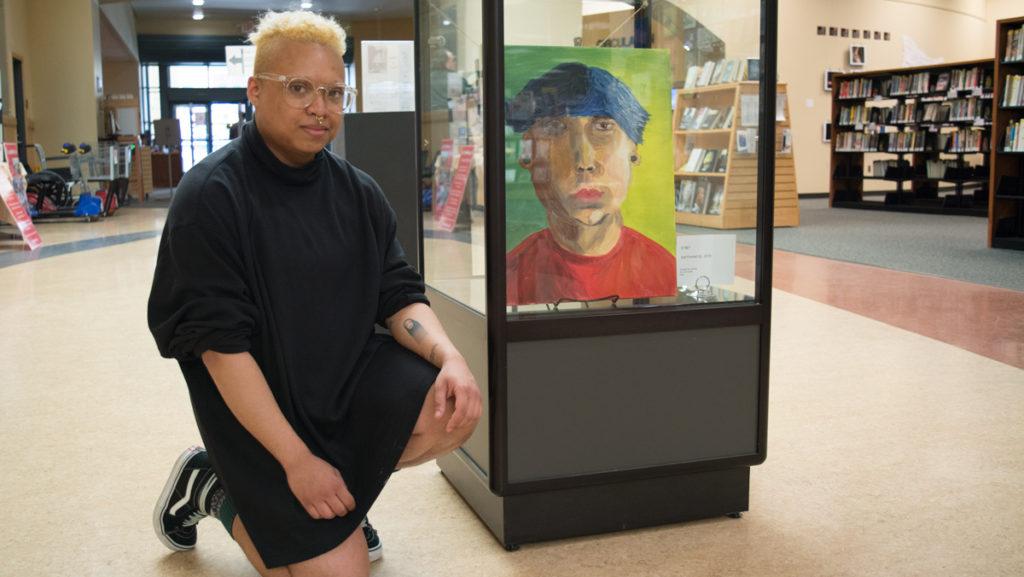 Who is Me?” is an art exhibition featuring work from artists with marginalized identities, and is cureated by senior x senn-yuen rance. It runs at Tompkins County Public Library until June 28.