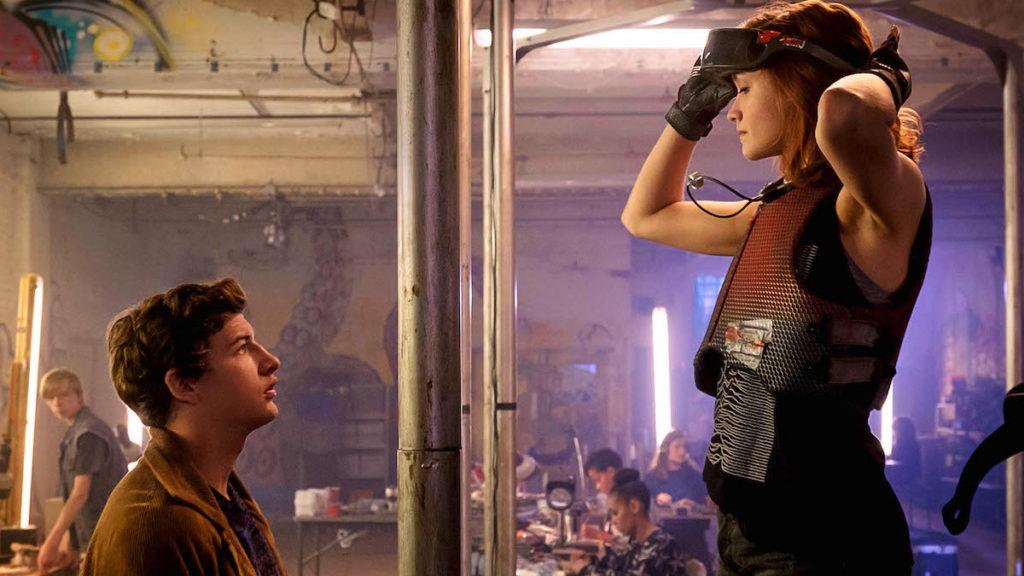 Set in 2045, Ready Player One follows Wade Watts (Tye Sheridan) and Art3mis (Olivia Cooke) as they try to win a series of challenges in a VR world.