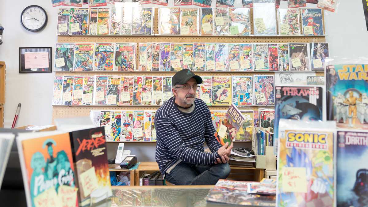 Independent comic book shop expands store space