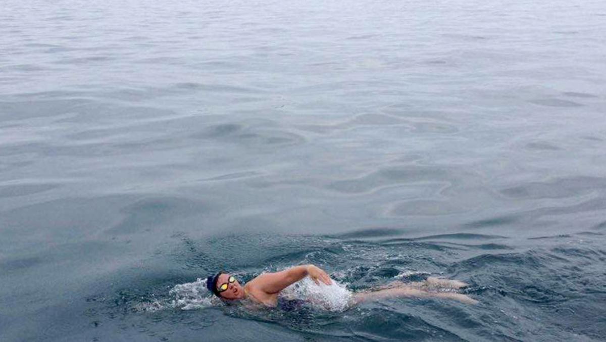 Conquering the Channel: Graduate student swims the English Channel
