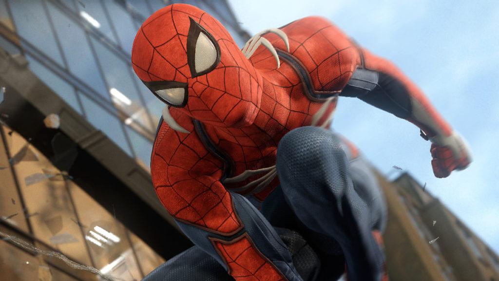 Insomniac+Games+released+a+third-person+action+video+game+that+follows+Peter+Parker+eight+years+into+his+career+as+Spider-Man.