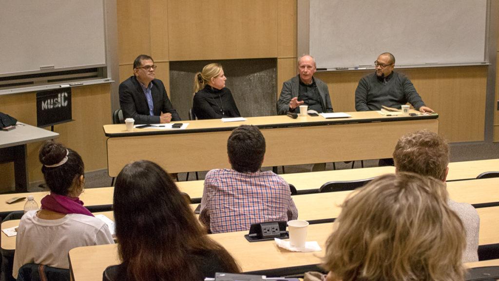 A discussion event held by the Park Center for Independent Media hosted a panel of Ithaca College faculty members who analyzed the results of the midterm election. 