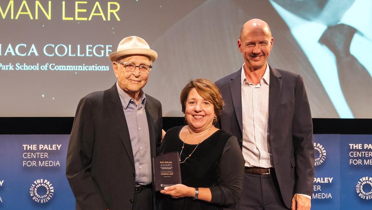 Filmmaker Norman Lear receives Serling Award