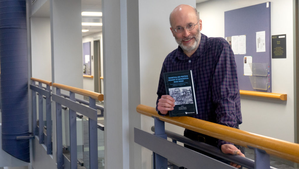 Timothy Johnson, professor and chair in the Department of Music Theory, recently published a book chapter on how to understand musical theory and notation by using mathematical theory. 