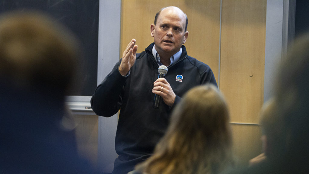 U.S. Rep. Tom Reed (R-NY) represents Ithaca, which is located in New York’s 23rd District, and was reelected to the congressional seat in the 2020 election.
