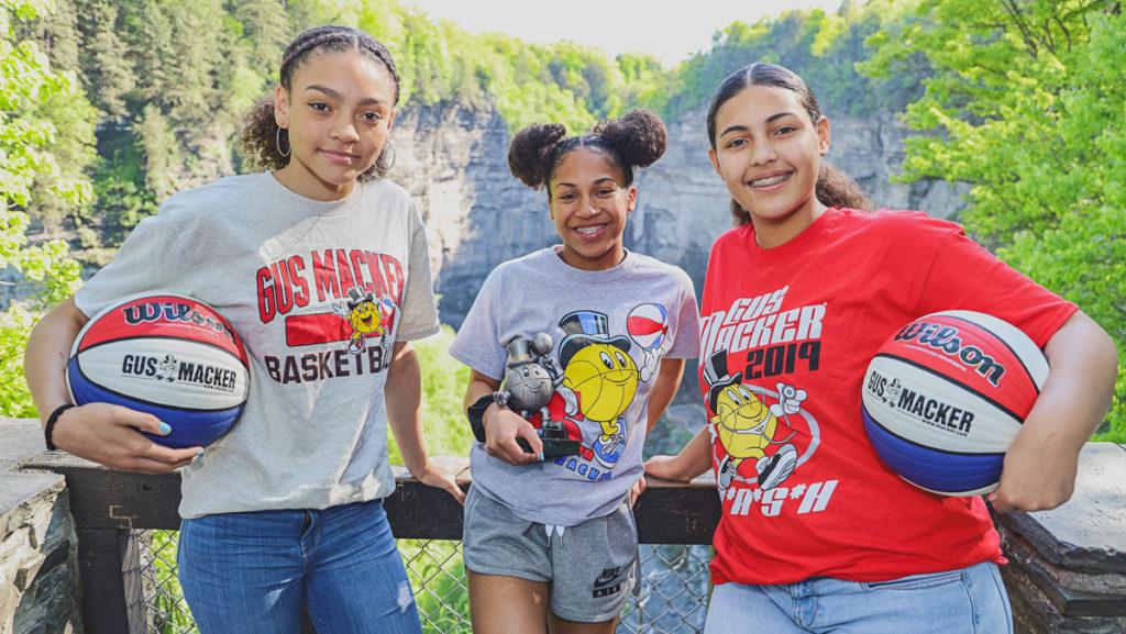 Local basketball players Kyaija Stewart, Mia Little and Tatyanna George from the GIAC Firebirds team will be participating in the Gus Macker Tournament on Sep. 7 and 8. 