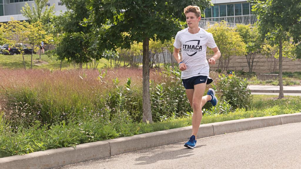 Senior runner John Blake developed Achilles tendinitis in spring 2018 and took a leave of absence in the fall to preserve his eligibility. Blake will be competing with the mens cross-country team this season.