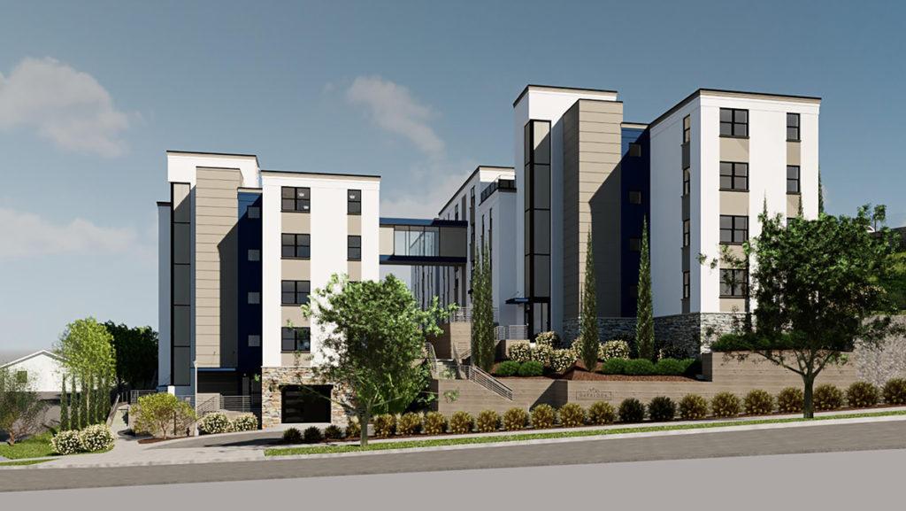 The housing development is being developed by Modern Living Rentals and Visum Development Group, two Ithaca-based real estate companies. The building will be made up of 66 apartment units and 153 total beds. 