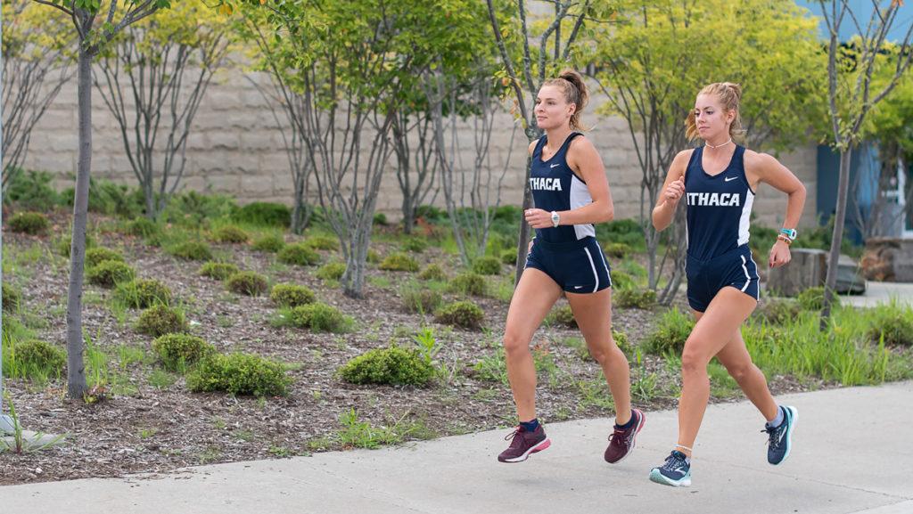 Senior Sarah Rudge was the Bombers top finisher at Liberty Leagues last year, and senior Jessica Fritzsch will help lead the team as a captain this season.