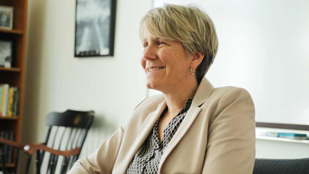 Laurie Koehler was recently appointed as Ithaca Colleges vice president for marketing and enrollment strategy. She hopes to engage the campus community to help strengthen the colleges enrollment strategy. 