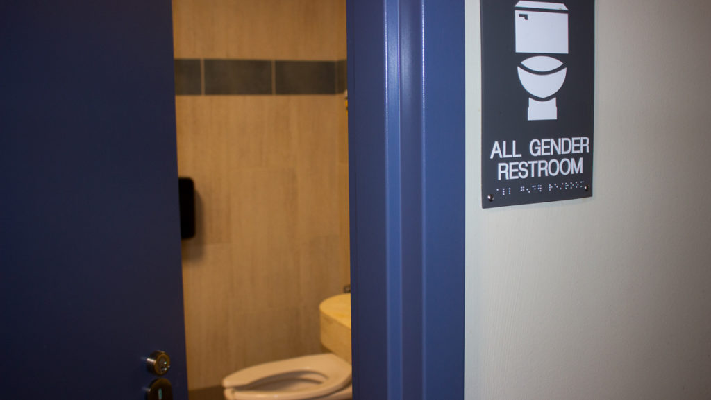 Ithaca College has installed over 100 all-gender bathrooms on campus over the course of several years of renovations. 