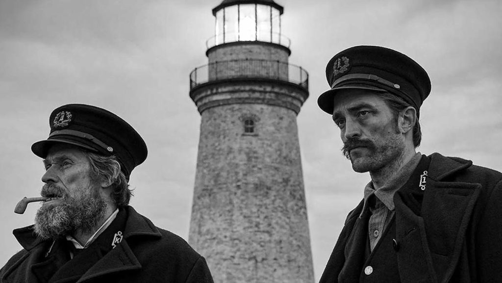 Director+Robert+Eggers+creative+mind+is+on+full+display+in+The+Lighthouse%2C+a+film+that+follows+the+power+dynamics+between+two+men+on+a+remote+island+in+New+England.+The+film+balances+grotesque+horror+with+genuine+thrills%2C+and+both+are+aided+by+Pattinsons+and+Dafoes+acting.