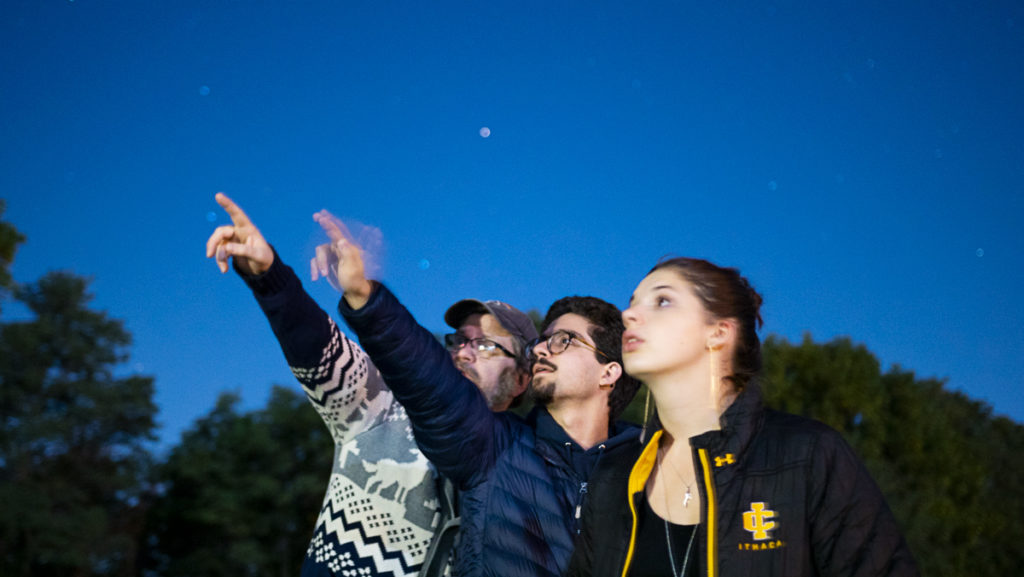Astronomy club was formed Fall 2019 and is in the process of achieving official recognition at Ithaca College. The club will engage with students and the Ithaca community with events. 