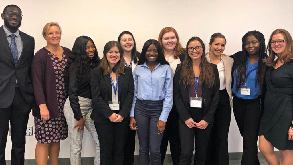 A group of Ithaca College students won first and second place at the first Pennsylvania State University Health Care Management Case Study Competition. The teams created ways encourage people to use to the Geisinger health care system, a regional health care provider in Pennsylvania.