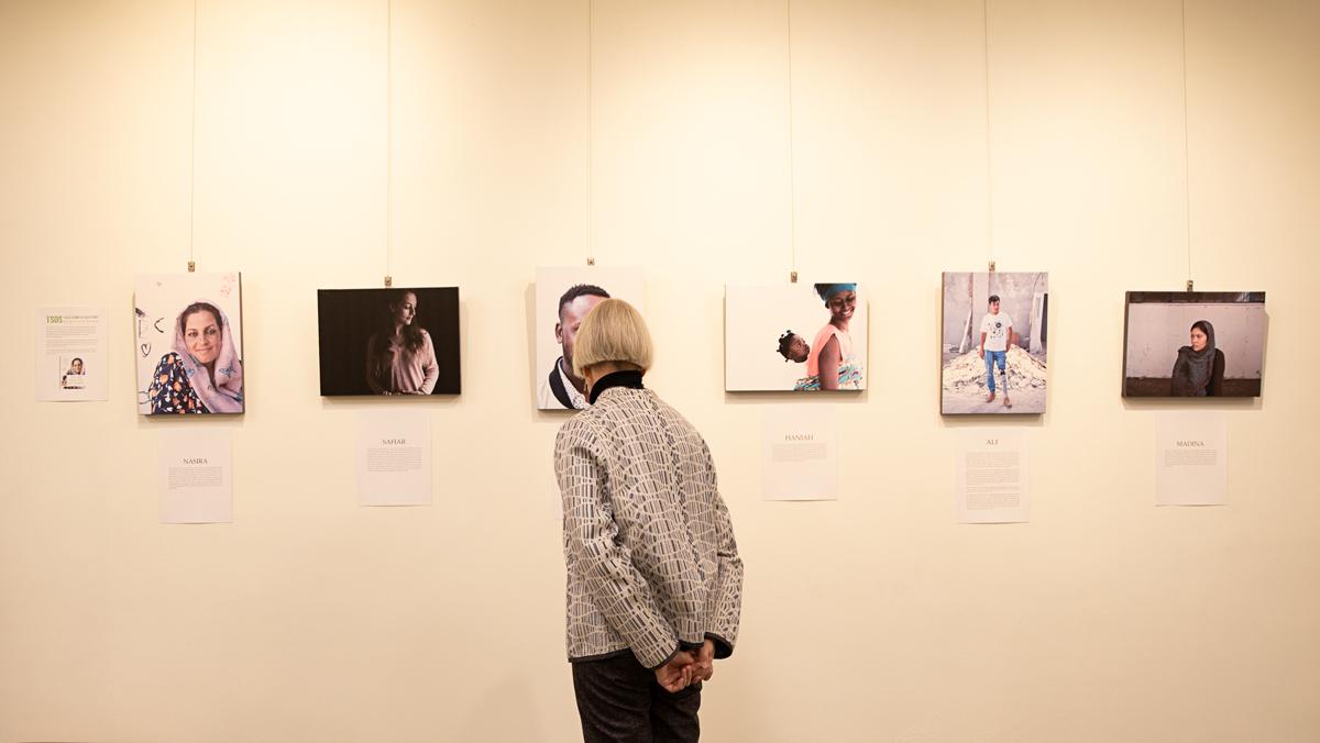 Local exhibit on migration showcases student art