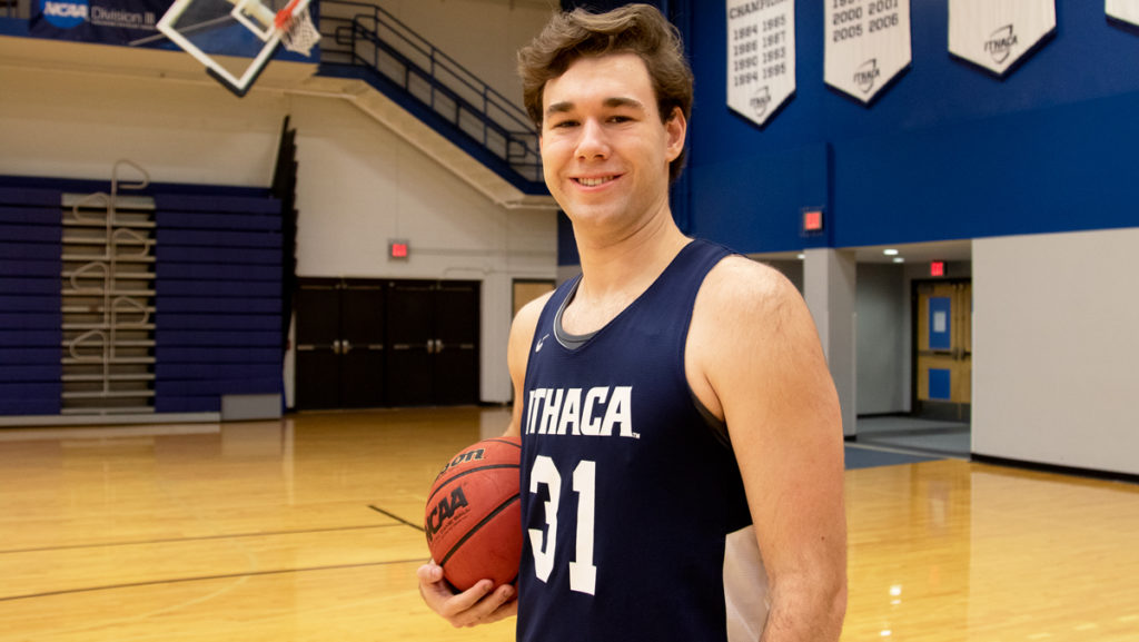 Ithaca College freshman forward Jack Stern came to South Hill with Team USA experience. He competed in the Maccabiah Games in 2017 and 2019.